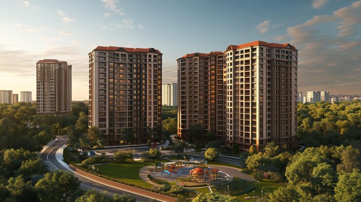 Newry Celio Avadi listed ongoing apartments with 2, 2.5 and 3 BHK configurations