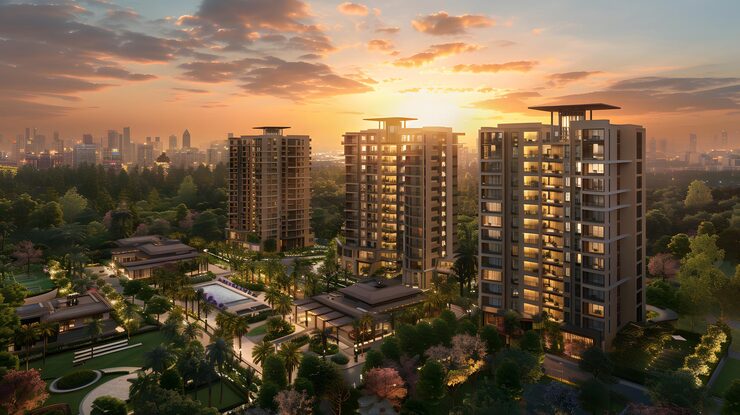 Newry Sanctum Thirumullaivoyal under-construction 3 BHK residential apartments